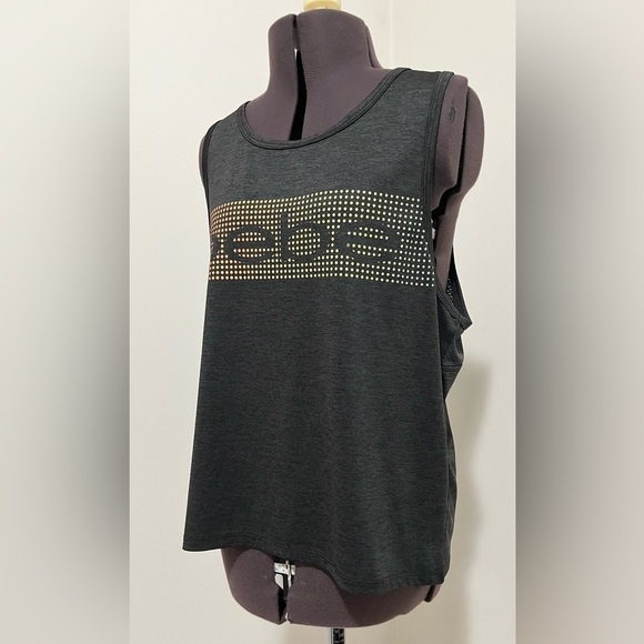BEBE Sport Sleeveless Logo Tank Top Size S - Picture 4 of 9